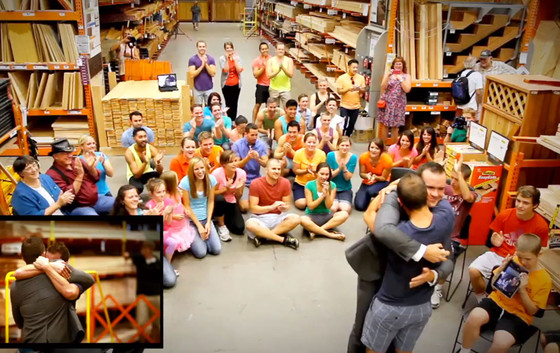 Home Depot Marriage Proposal Home Depot Marriage Proposal